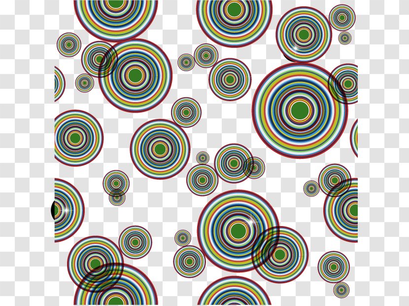 Pattern - Vexel - Abstract Circle Background Transparent PNG
