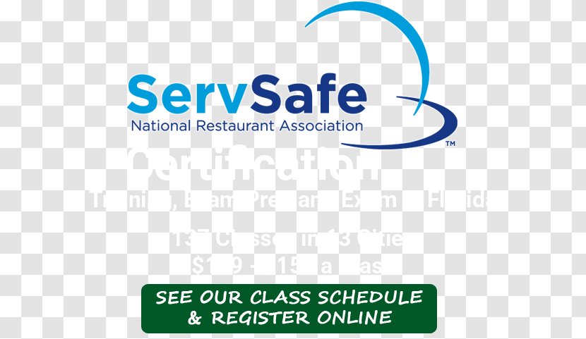 ServSafe Test Paper Food Safety Certification - Service Of Florida Transparent PNG