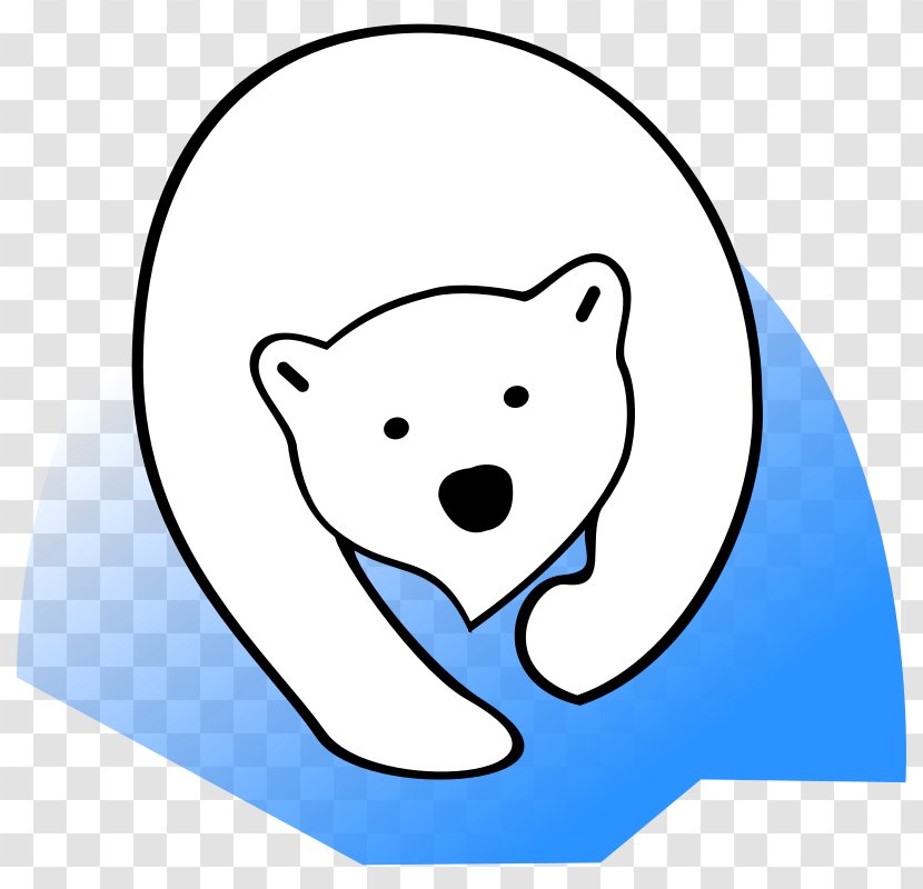 Polar Bear Giant Panda Clip Art - Carnivoran Transparent PNG