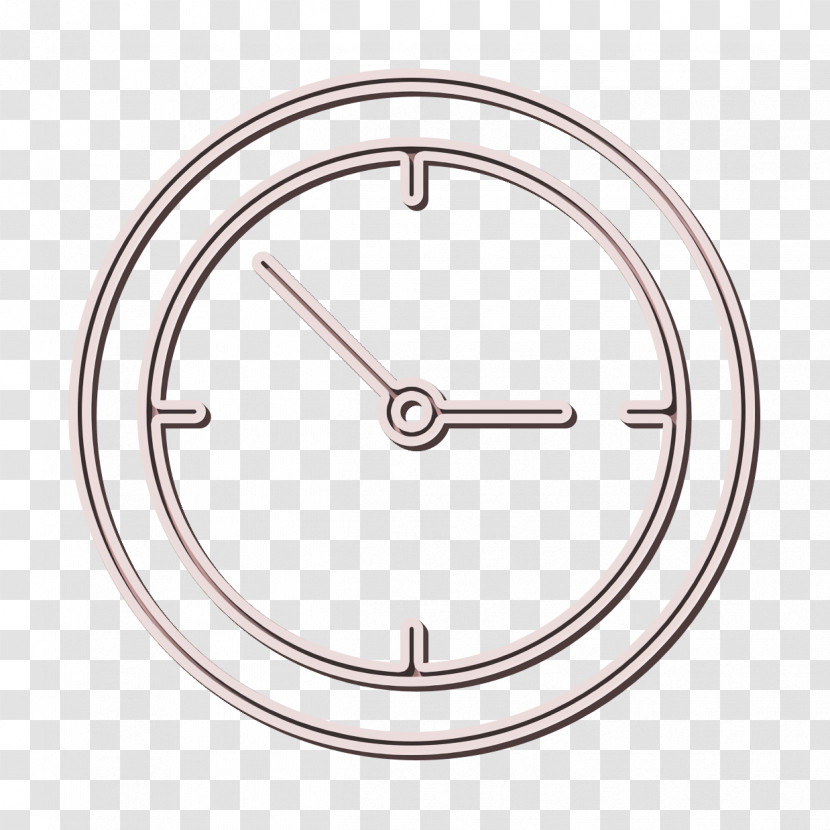 Clock Icon Office Icon Transparent PNG