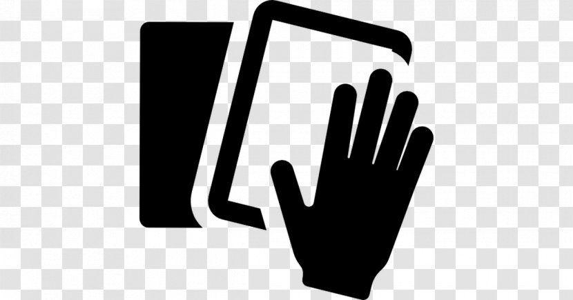 Thumb Hand Logo - Black And White - Brand Transparent PNG