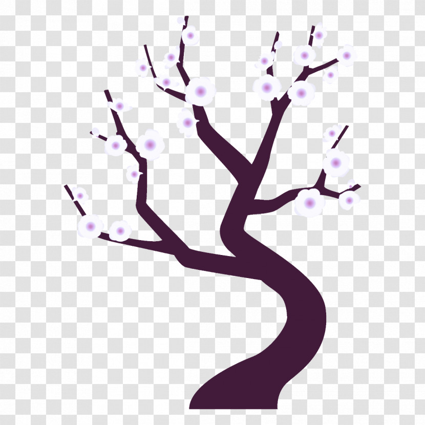 Plum Tree Plum Winter Flower Transparent PNG