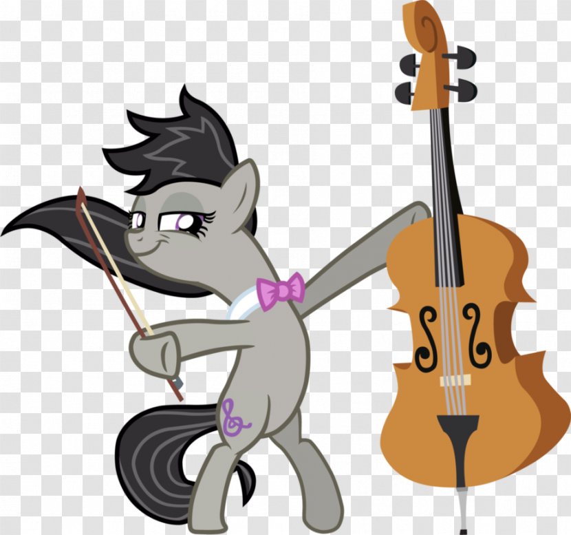 Pony Cello Pinkie Pie Violin - Tree - Cellophane Transparent PNG