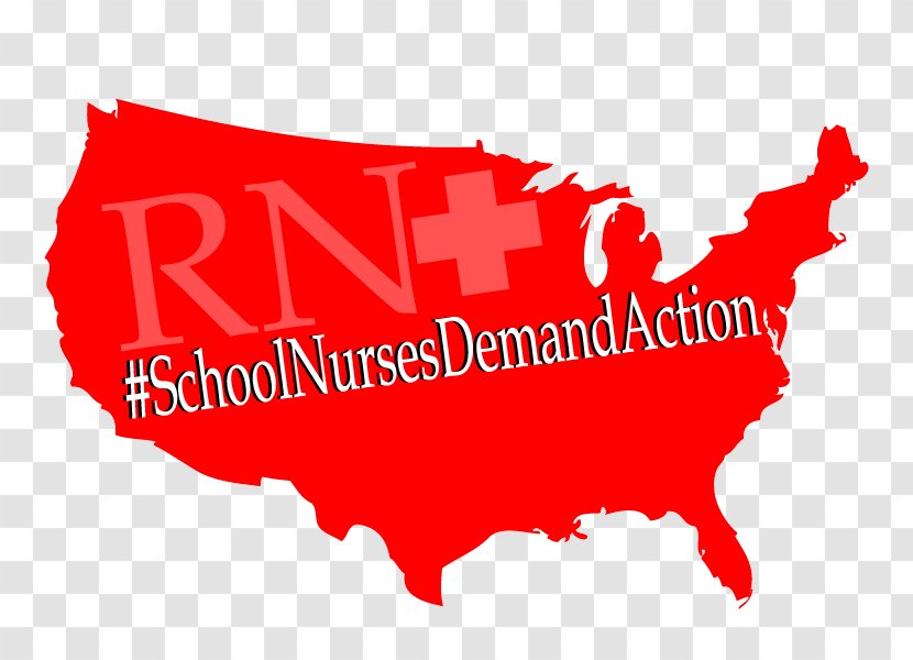 United States Logo Font - Rectangle - School Nurse Transparent PNG