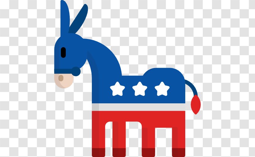 Clip Art Election Voting Video - North Carolina House Of Representatives - Democratic Donkey Transparent PNG