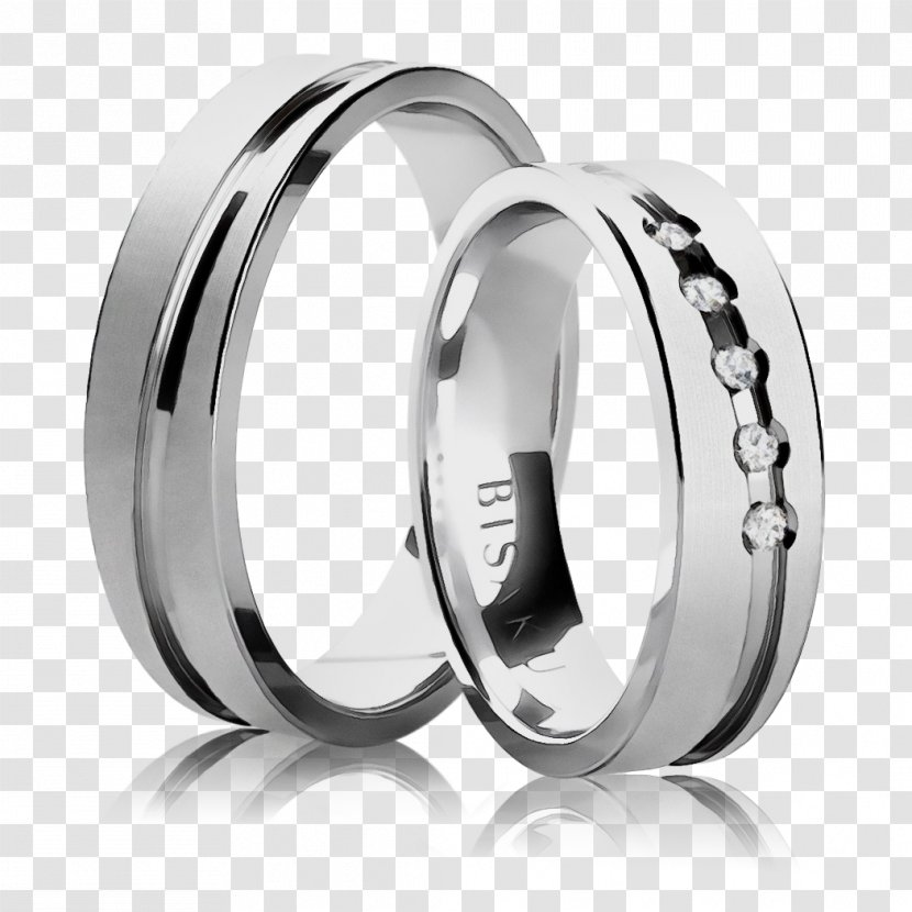 Wedding Ring BISAKU Engagement - Titanium Transparent PNG