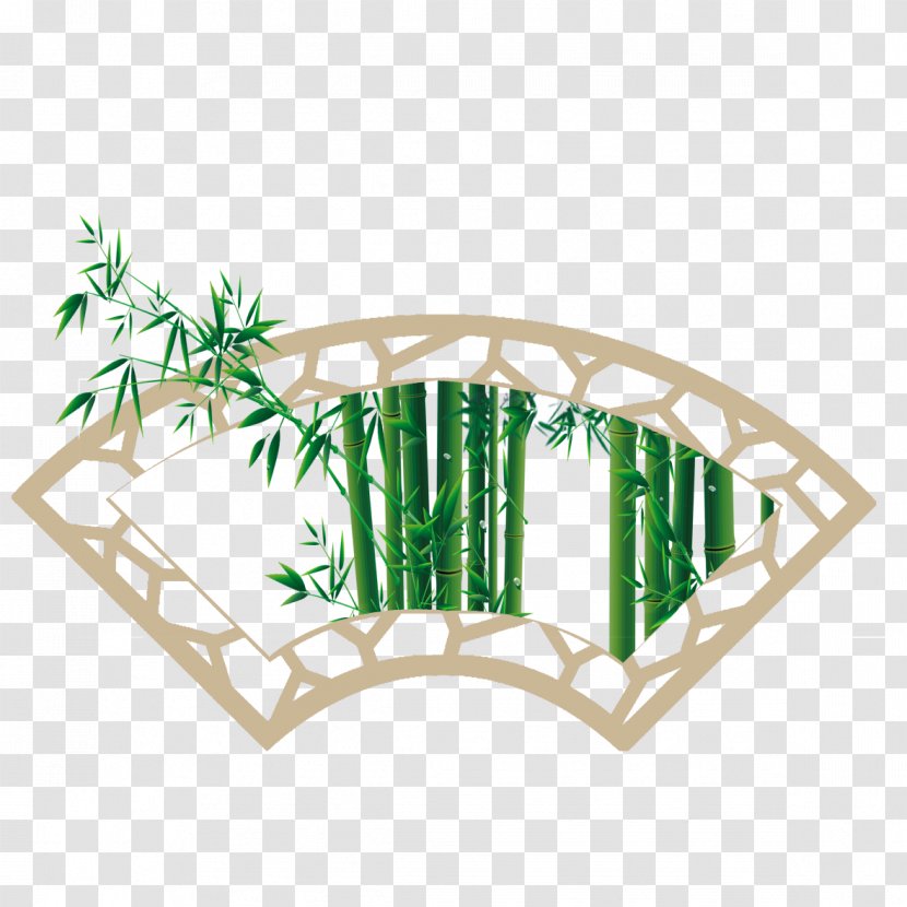 China Chinoiserie - Tree - Classical Sector Borders And Bamboo Transparent PNG