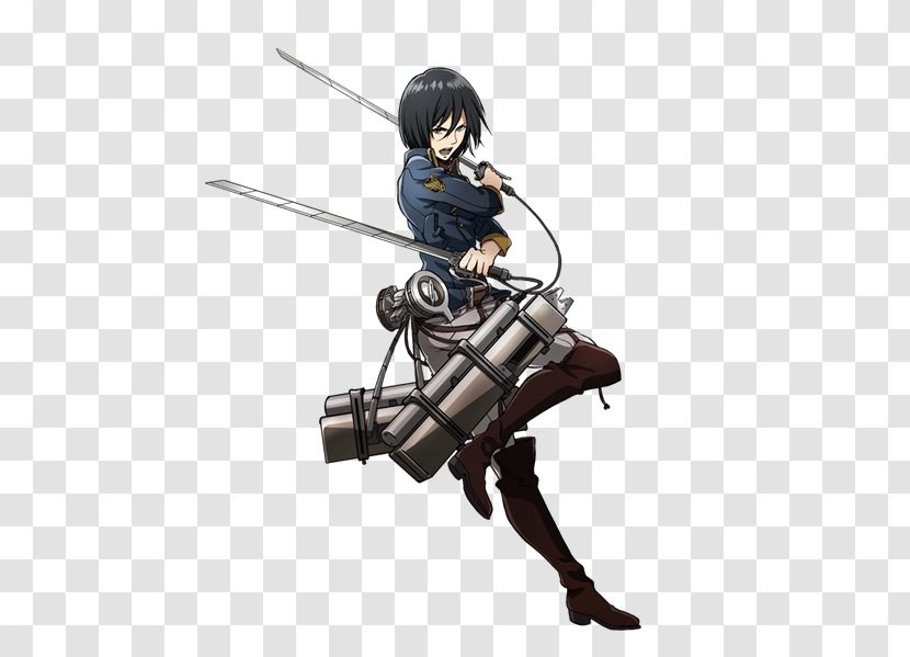 Mikasa Ackerman Eren Yeager A.O.T.: Wings Of Freedom Armin Arlert Attack On Titan: Humanity In Chains - Watercolor - Alexandra Transparent PNG