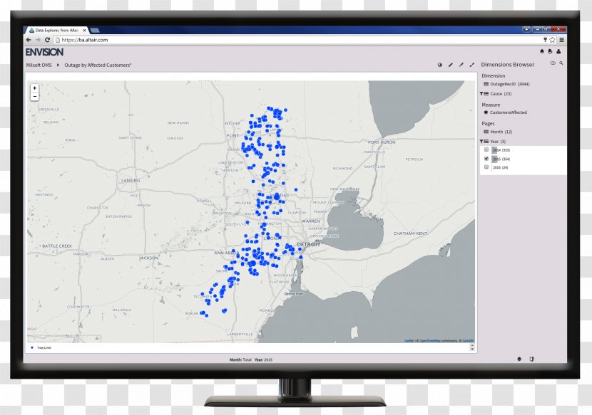Computer Monitors Interactive Visualization Multimedia Visual Analytics - Brand - Screenshot Transparent PNG