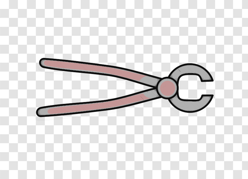 Diagonal Pliers Line Pliers Diagonal Geometry Transparent PNG