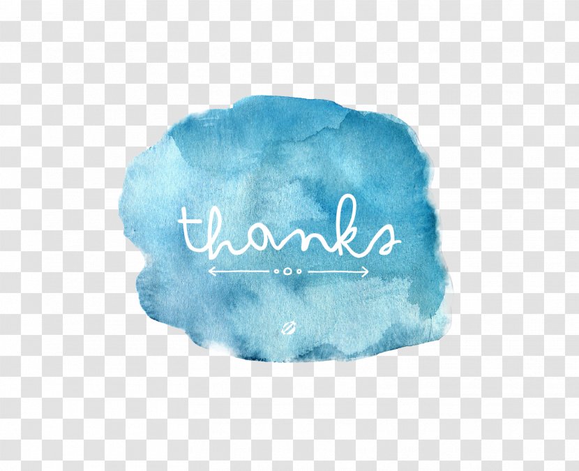 Post-it Note Desktop Wallpaper Clip Art - Turquoise - Thank You Transparent PNG