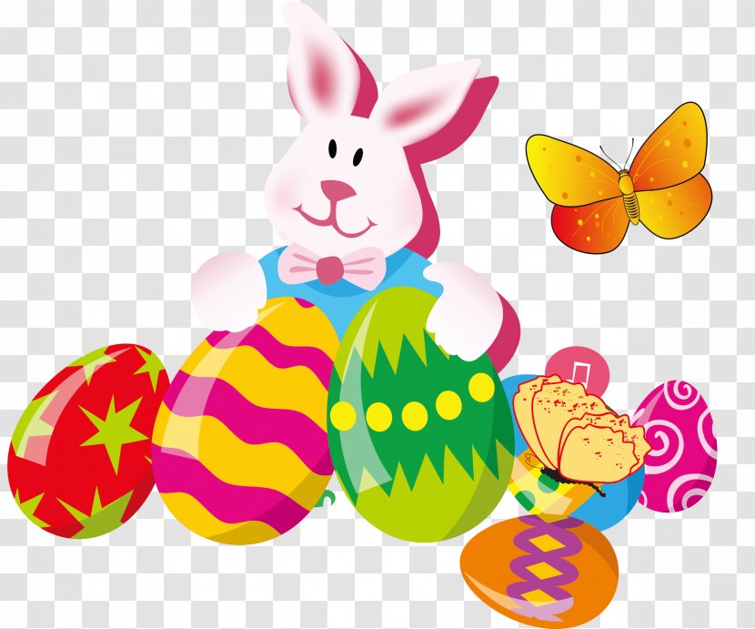 Easter Bunny Microsoft PowerPoint Egg Ppt - Craft - Rabbit Vector Transparent PNG