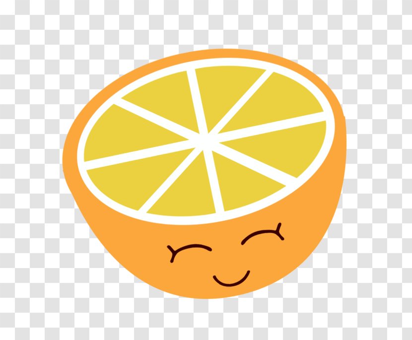 Orange Juice Clip Art - Fruit - Cartoon Smiley Face Transparent PNG