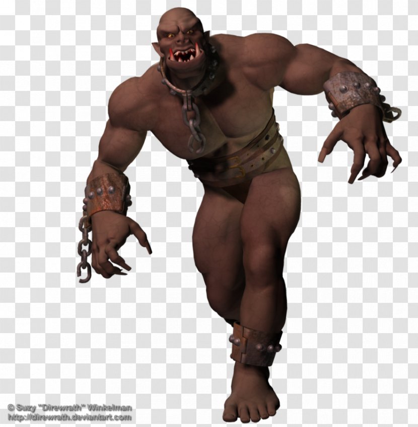 Ogre Monster Orc Clip Art - Frame Transparent PNG