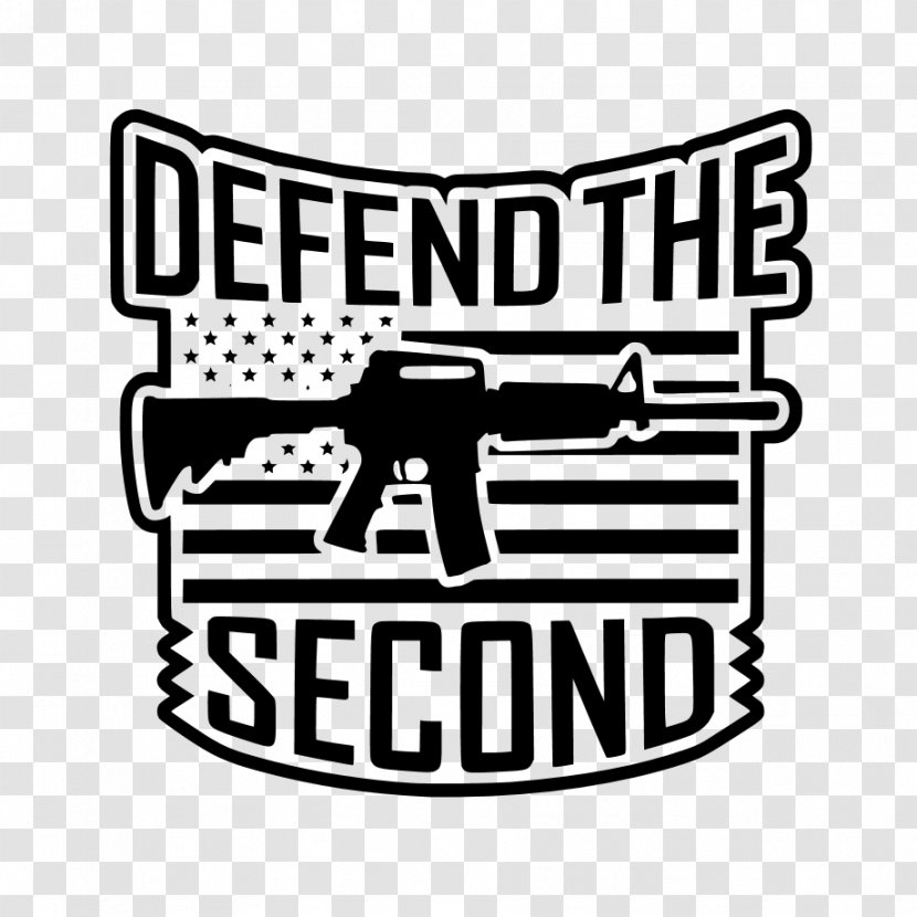 Second Amendment To The United States Constitution Decal Firearm T-shirt - Text - 2nd Transparent PNG