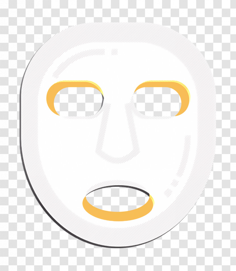 Face Icon Spa Element Icon Facial Mask Icon Transparent PNG