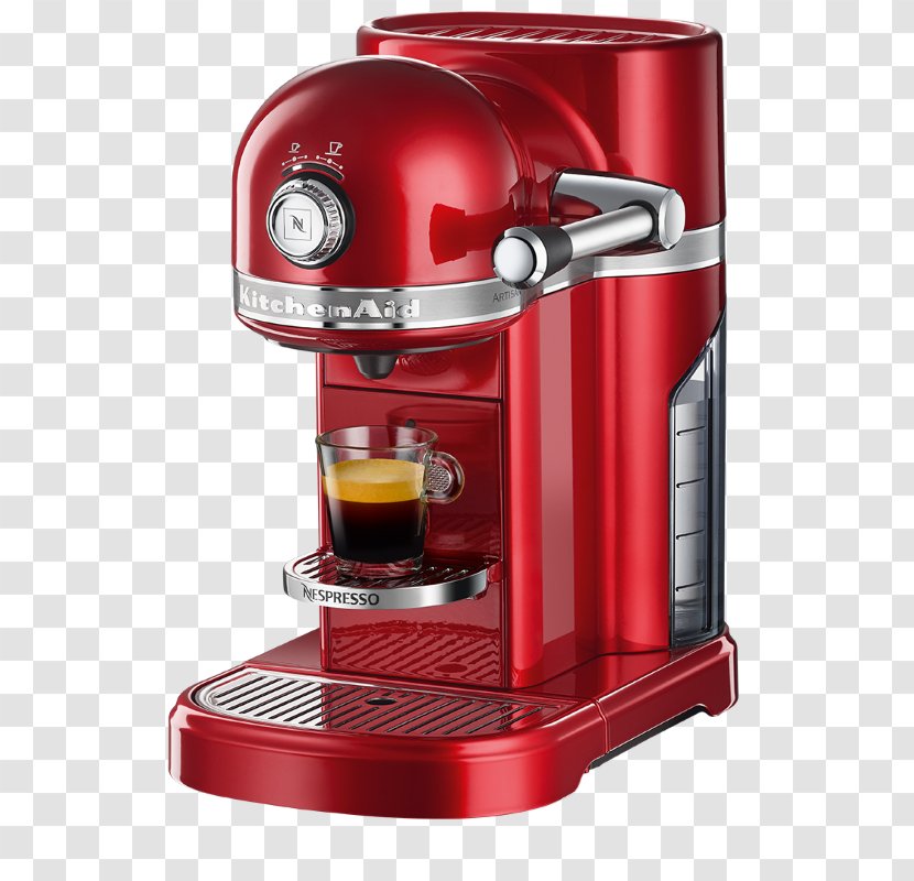 KitchenAid Nespresso KES0504 Coffeemaker - Espresso Machine - Coffee Transparent PNG