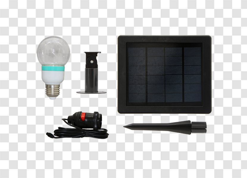 Incandescent Light Bulb Battery Charger Solar Lamp LED - Panels Transparent PNG
