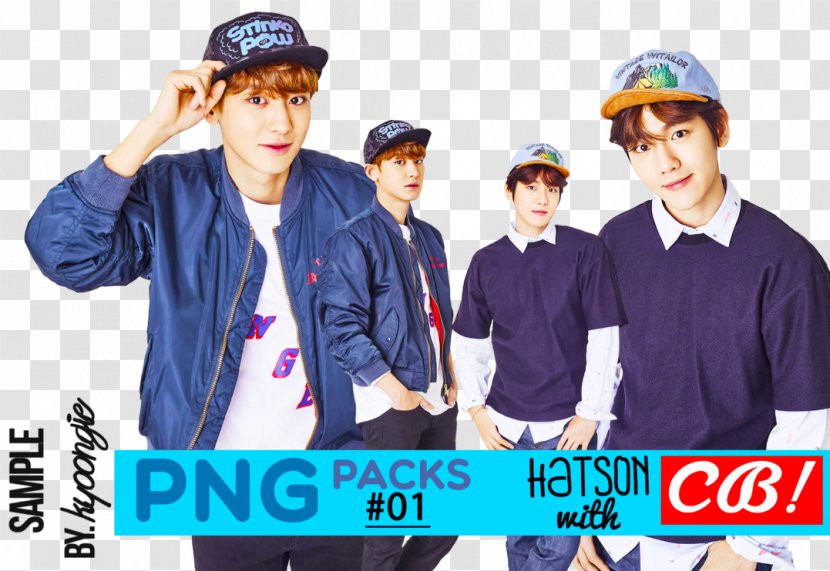 EXO K-pop Growl Art - Kpop - 6 Pack Transparent PNG