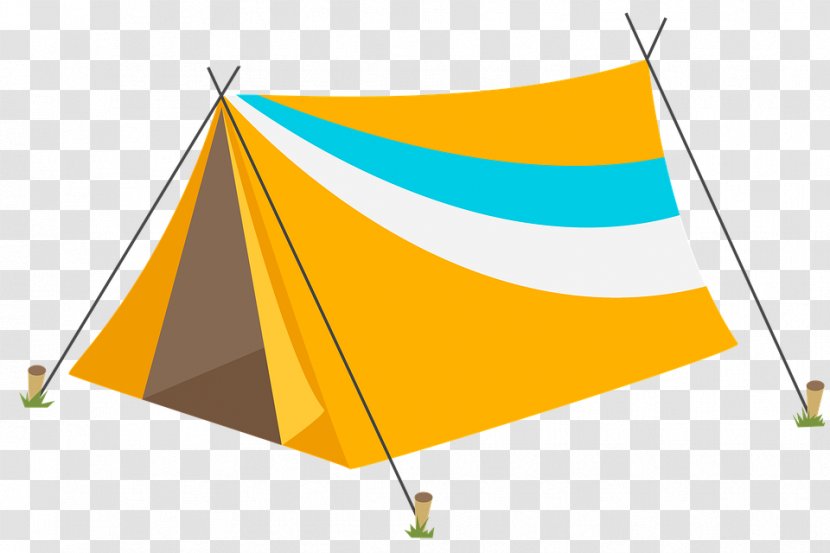 Lake Tarawera Tent Camping Campsite - Triangle - Tents Transparent PNG