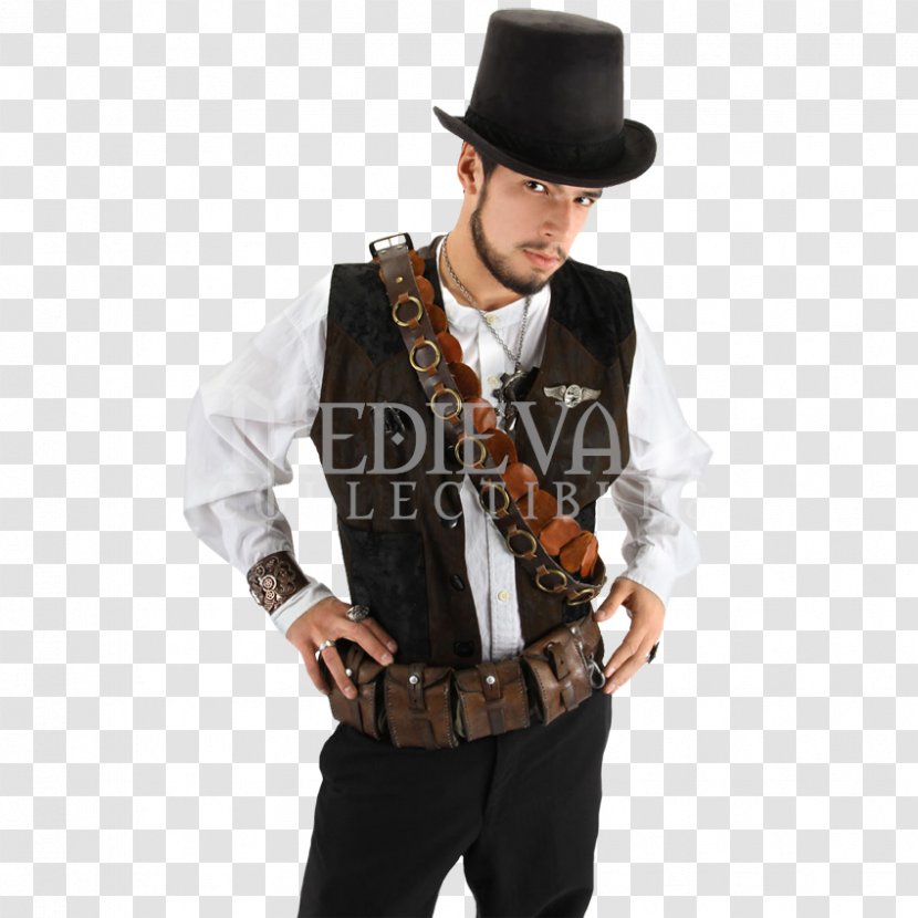 Top Hat Steampunk Costume Clothing - Outerwear Transparent PNG