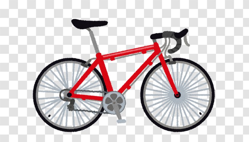 Land Vehicle Bicycle Frame Wheel Part - Bicyclesequipment And Supplies - Spoke Transparent PNG