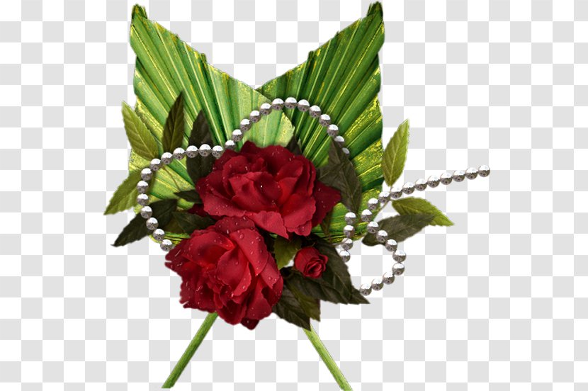 Garden Roses Red Green - Rose Transparent PNG