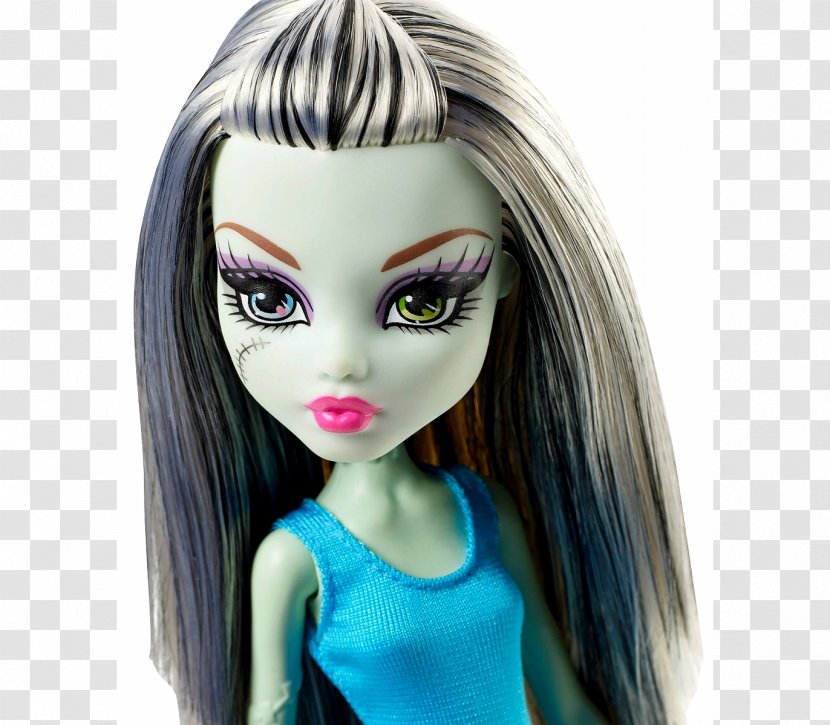 Frankie Stein Monster High Fashion Doll Designer - Figurine Transparent PNG