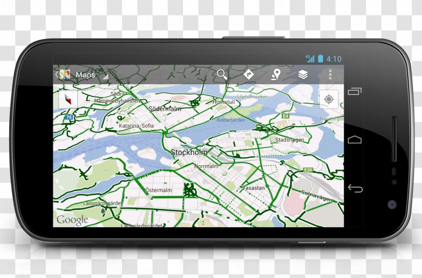 Smartphone Google Maps Mobile Phones - Electronics Transparent PNG