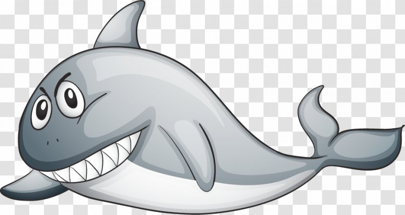 Hand Drawn - Dolphin - Fish Transparent PNG