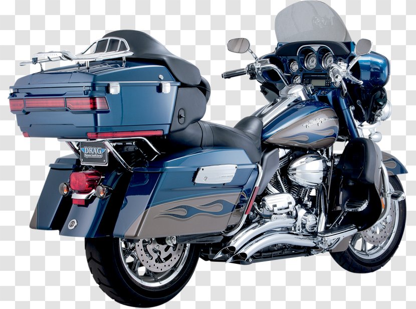 Exhaust System Softail Vance & Hines Harley-Davidson Touring - Motorcycle Transparent PNG