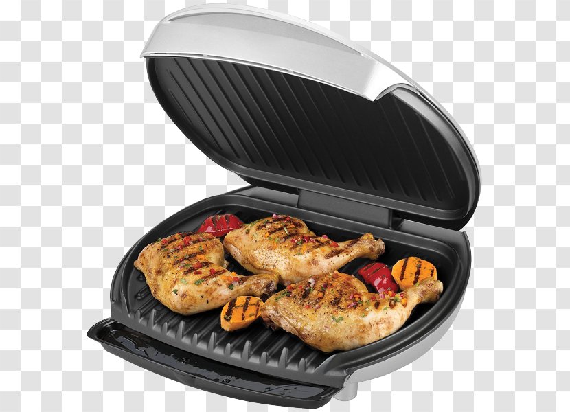 Barbecue Grilling Asado George Foreman Grill Panini - Home Appliance Transparent PNG