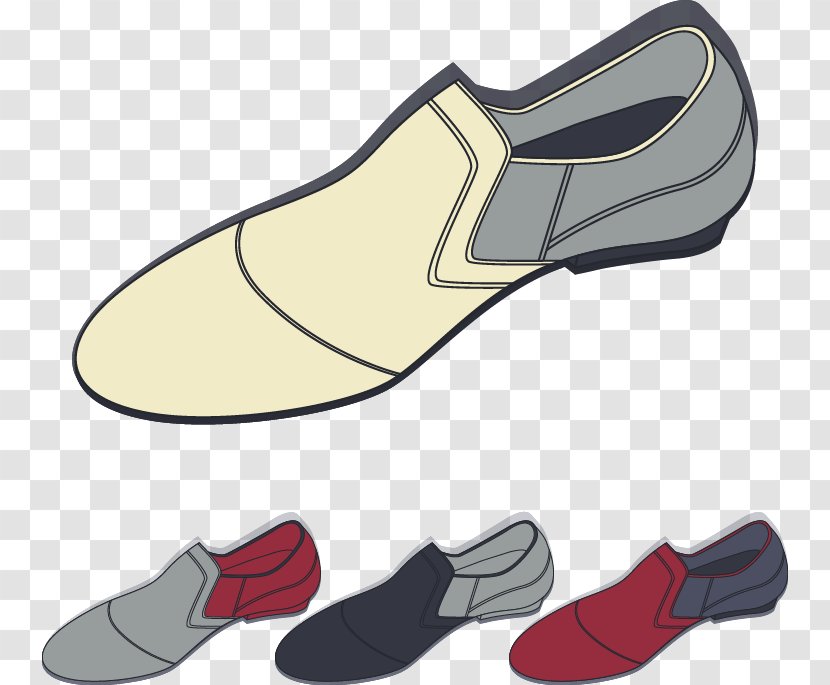 Slip-on Shoe Dress - Slipon - Vector Shoes Transparent PNG