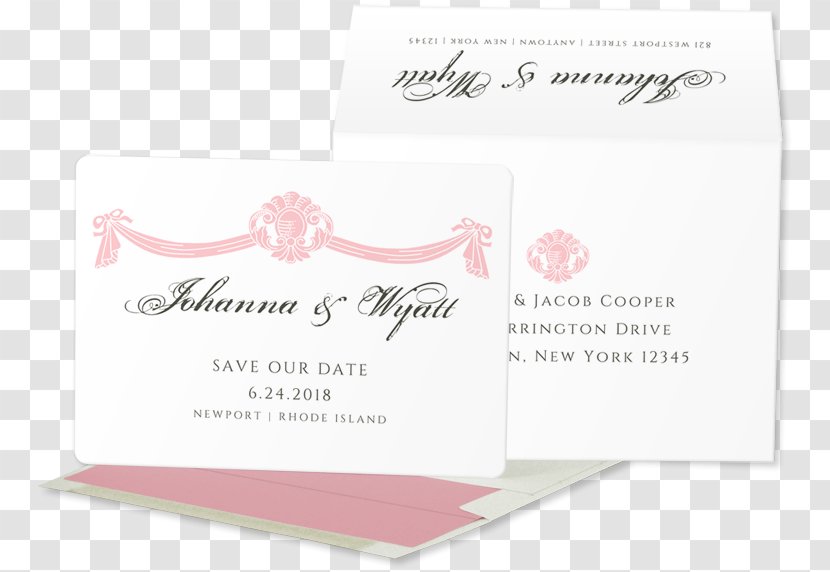 Wedding Invitation Save The Date Paper Post Cards Transparent PNG