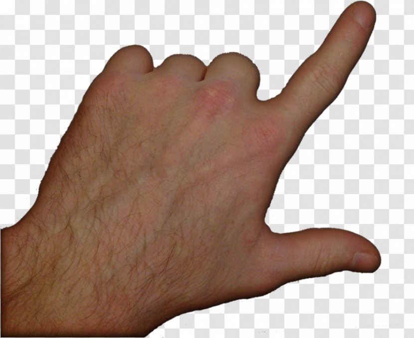 Hand Finger Index - Sign Language - Pointing Transparent PNG