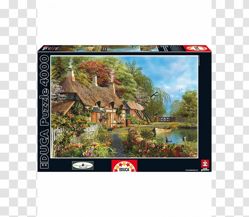 Jigsaw Puzzles Cottage Painting House Transparent PNG