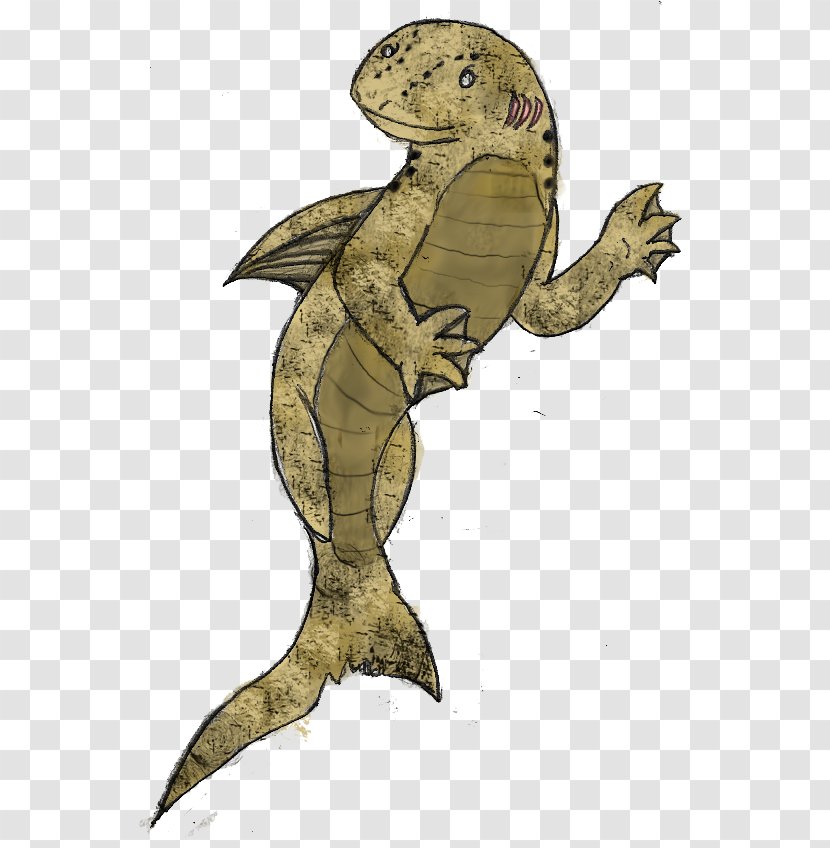 Marine Mammal Reptile Cartoon .cf - Mythical Creature - Fish Transparent PNG