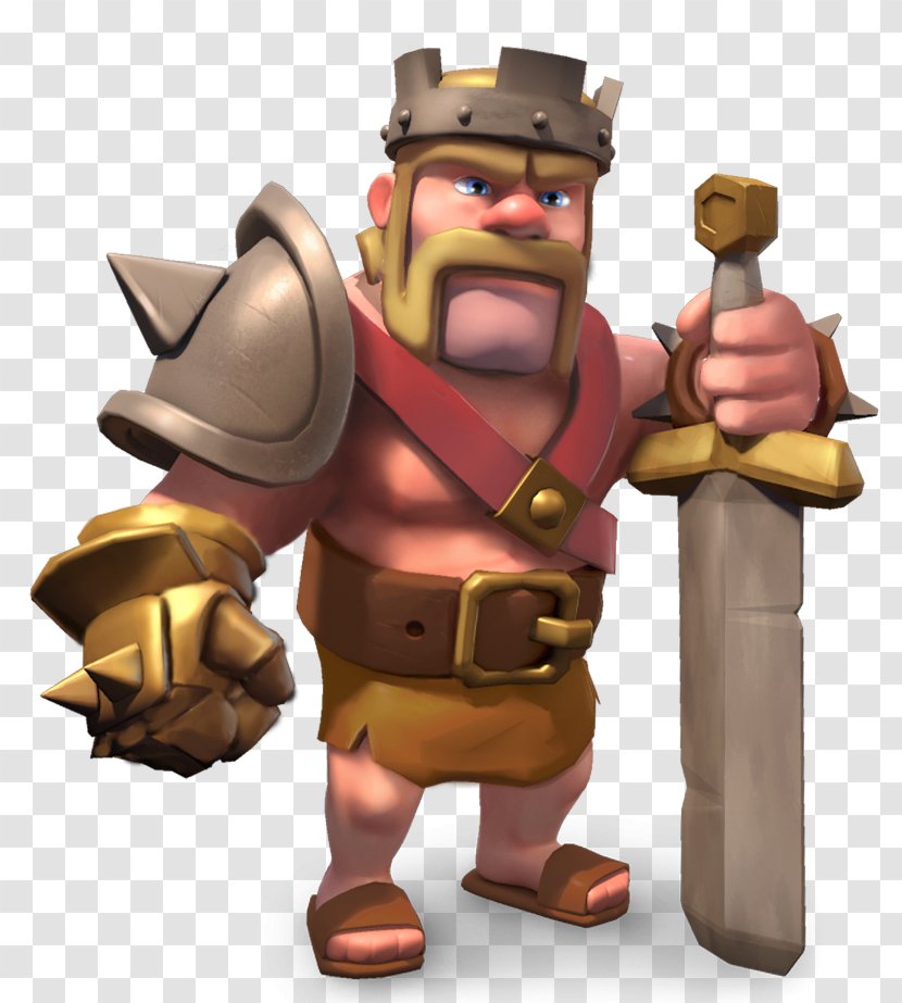 Clash Of Clans Royale Troop Game Barbarian - Combat Transparent PNG