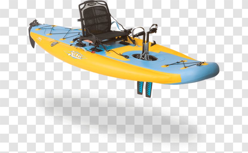 Kayak Fishing Hobie Cat Inflatable Boat - Watercraft - Floating Island Transparent PNG