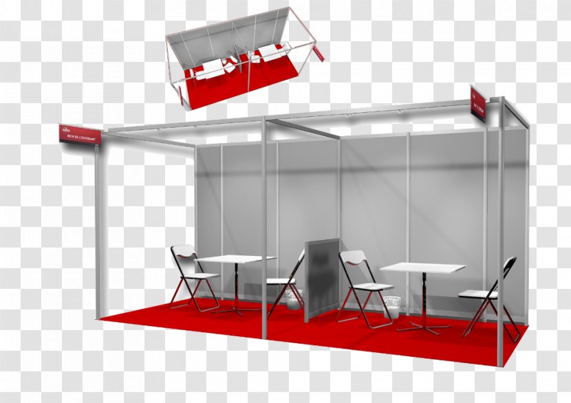 Angle - Table - Exhibition Stand Transparent PNG