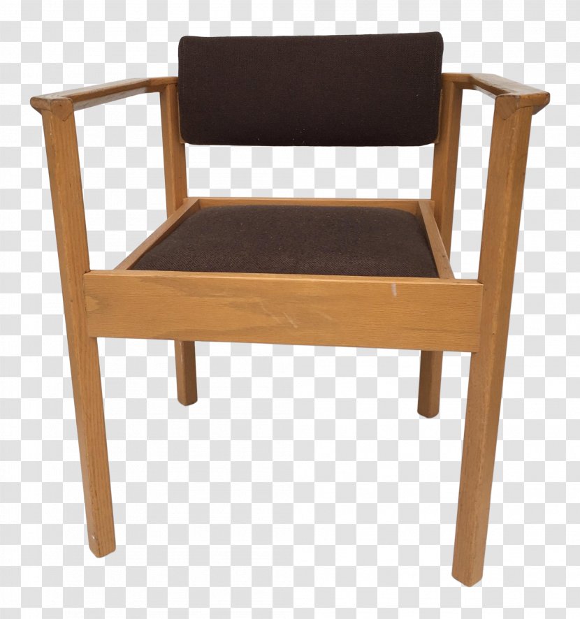 Chair Armrest Hardwood Garden Furniture - Outdoor Transparent PNG