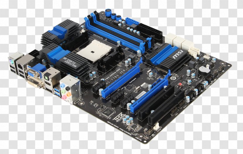Socket FM2 AMD Accelerated Processing Unit Motherboard PCI Express Micro-Star International - Atx - Oblique Dotted Line Transparent PNG