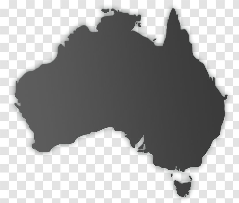 Australia Vector Map - Flag Of Transparent PNG