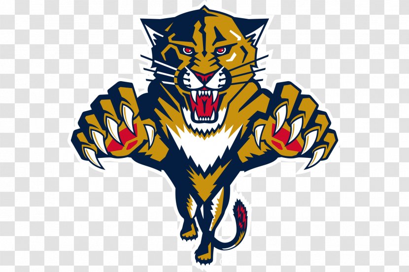 Florida Panthers National Hockey League Logo 2013 NHL Entry Draft Ice - Tiger - Panther Transparent PNG