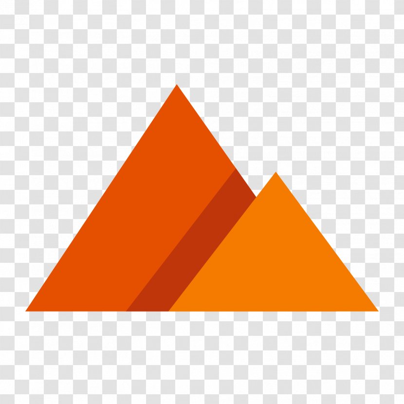 Triangle Line Brand - Pyramid Transparent PNG