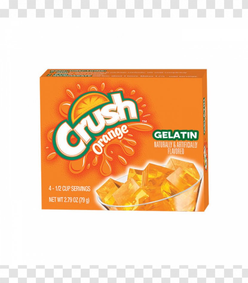 Orange Soft Drink Gelatin Dessert Fizzy Drinks Crush Ginger Ale - Flavor Transparent PNG