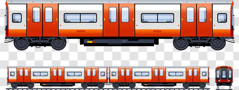 Train Rapid Transit Rail Transport Passenger Car Locomotive - Cabin Transparent PNG
