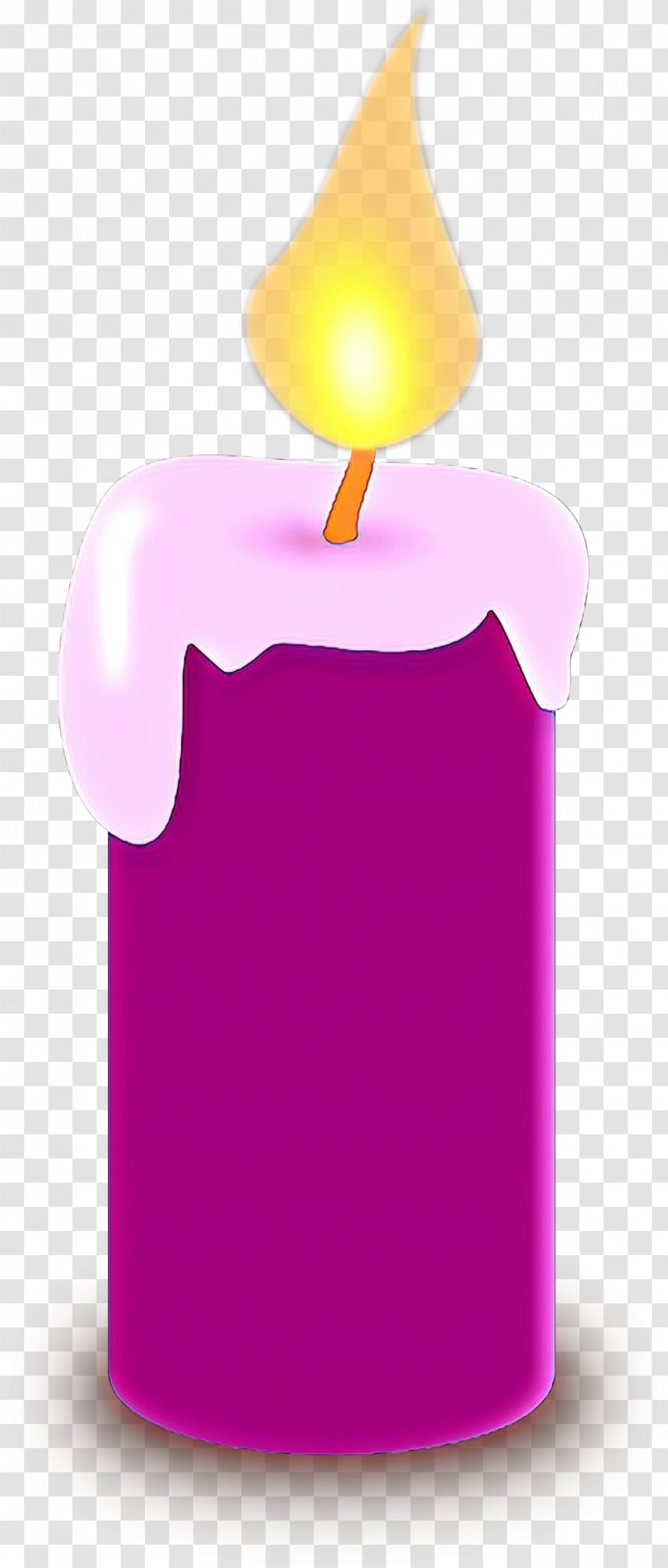Wax Flameless Candle Lighting Product Design - Violet - Purple Transparent PNG