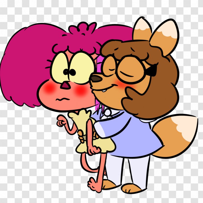 Cartoon Kiss - Heart - Tom And Jerry Transparent PNG