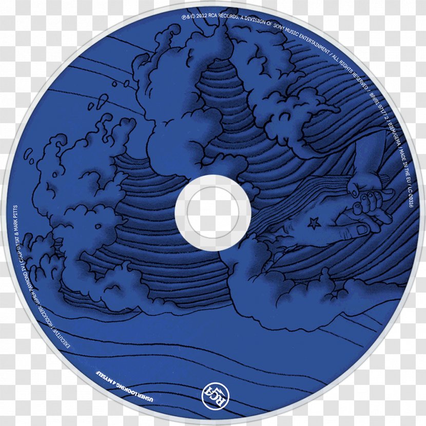 Cobalt Blue Compact Disc - Usher Transparent PNG